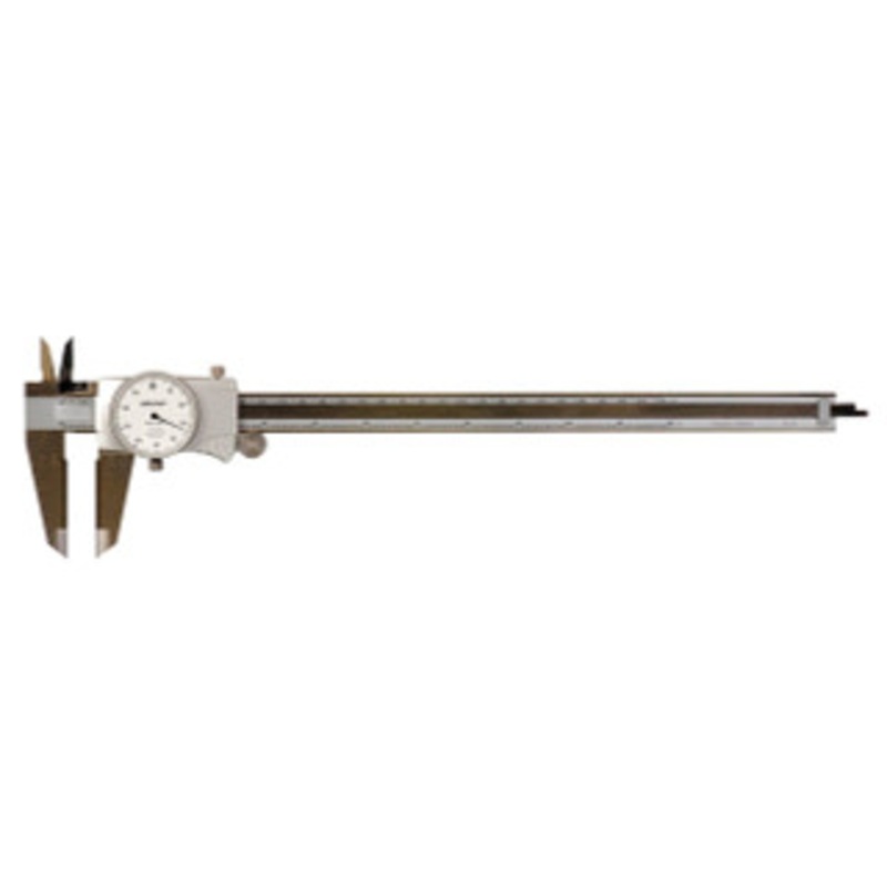 Mitutoyo Dial Caliper, 0-12 with Carbide OD & ID Jaws – 11-813-3