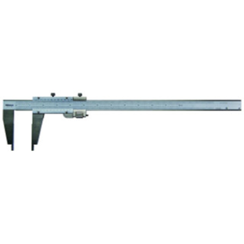 Mitutoyo Vernier Caliper, Nib Style Jaw, Fine Adjustment, 0(.3)-12 – 160-124