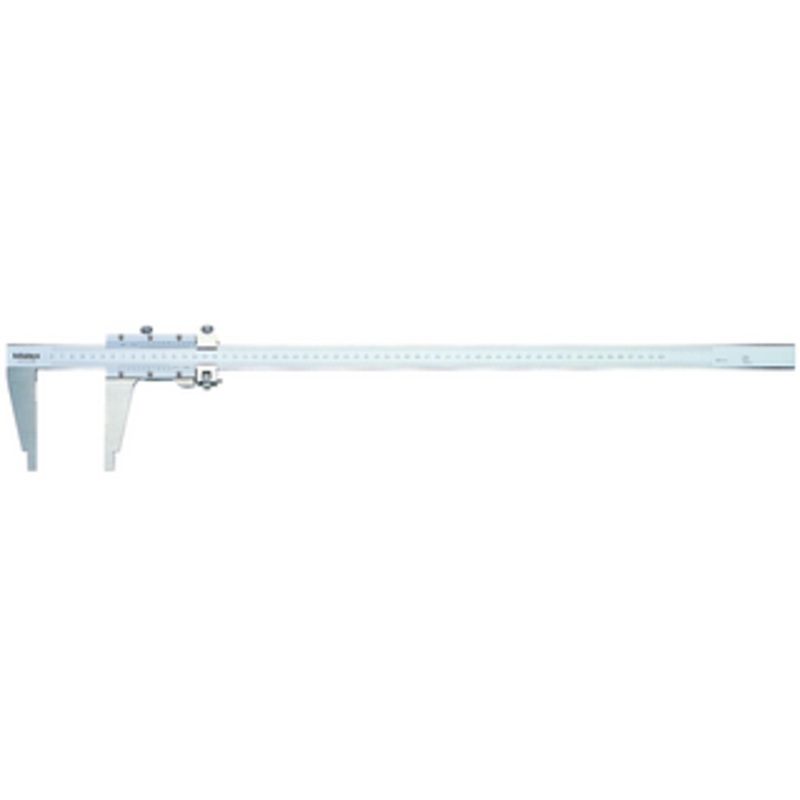 Mitutoyo Vernier Caliper, Nib Style Jaw, Fine Adjustment, 0(.5)-24 – 160-102