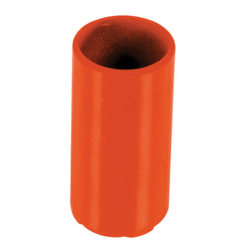 Steel Sleeve 2in Diameter For Pipe Safety Railing, Orange
