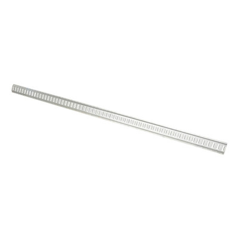 Steel Zinc Plated E-Track, 10 Ft. Length,, 2 Pack,, Gray