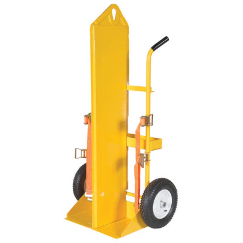 Torch Cart,Lift Eye-Fire Proof 23 x 34-1/2 x 66-3/8in, 500lb, Yell