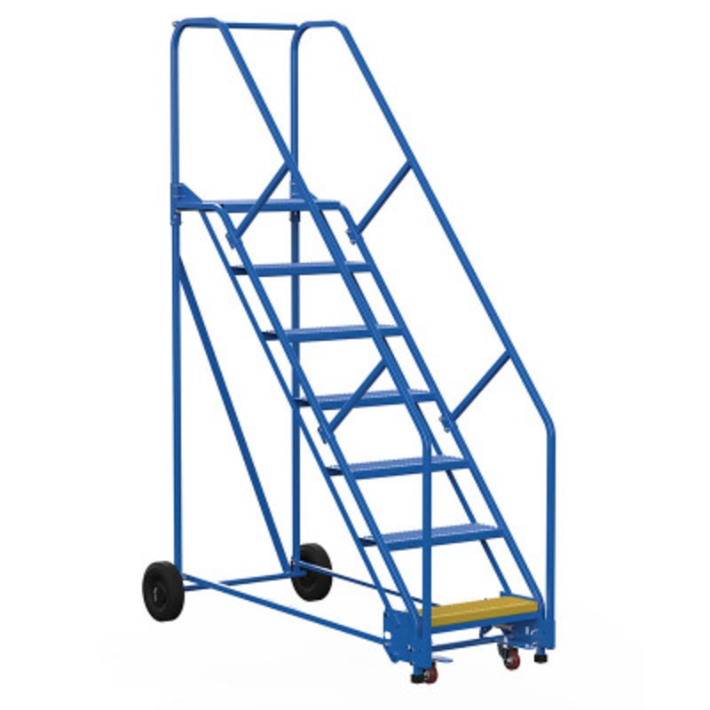 Warehouse Ladder 50 Deg Perf 7 Stp 14 In