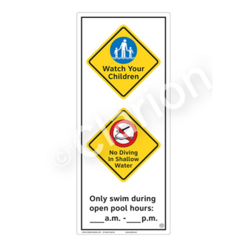 Watch Your Children Sign (WSS2262-e)