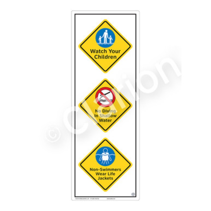 Watch Your Children Sign (WSS2321-e)