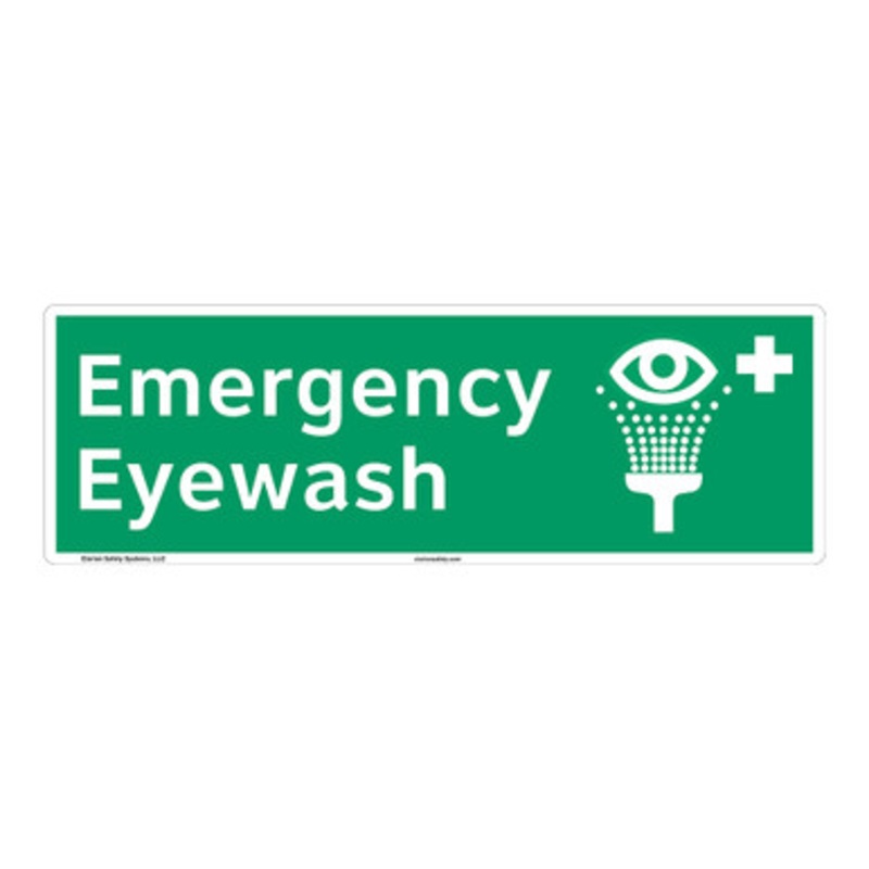 Emergency Eyewash Sign (F1051-)