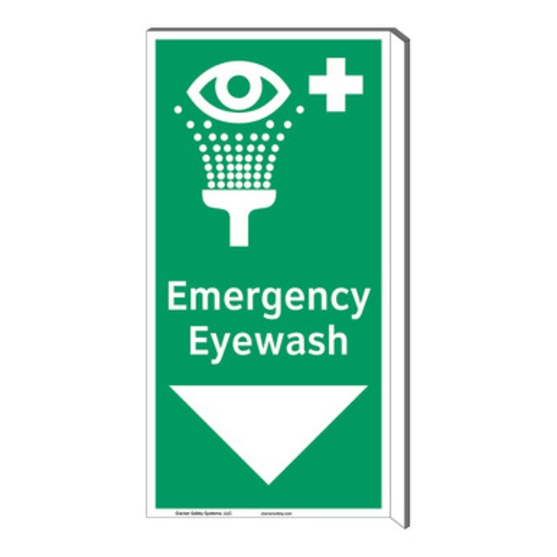 Emergency Eyewash Sign (F1052F-)