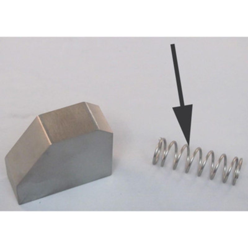 Sliding Block Spring for Xplorer 3500 Nuclear Density Gauge