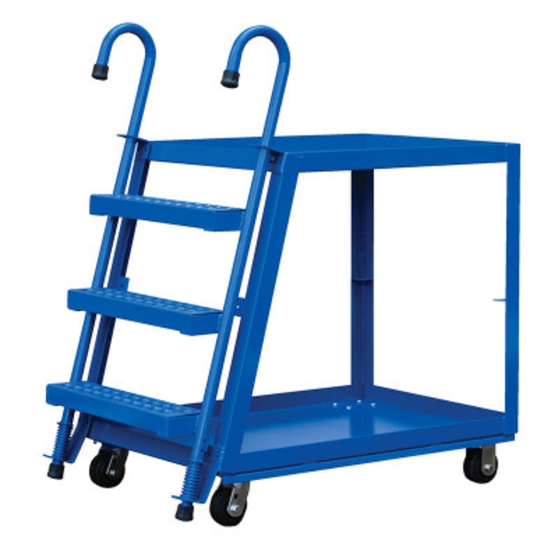 Stock Picker 2 Shelf, On Casters 51-3/4 x 27-7/8 x 51-1/8in