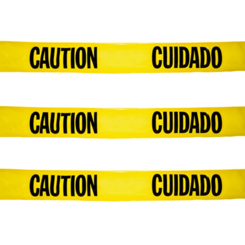 Barricade Tape – Caution/Cuidado (BT-3-CSM)