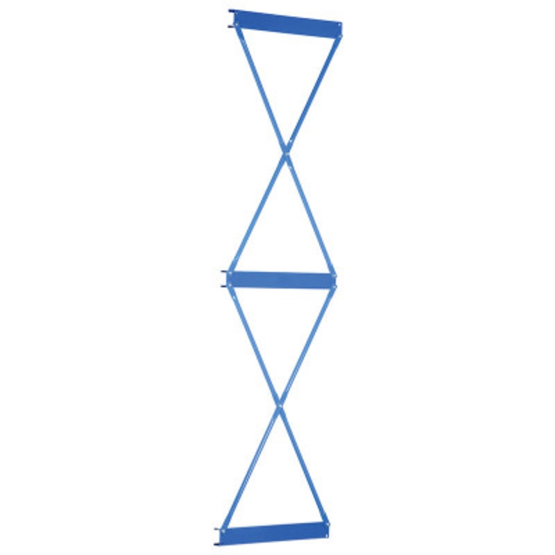 Steel Heavy Duty Cantilever Brace Set, 144in x 72in, Blue