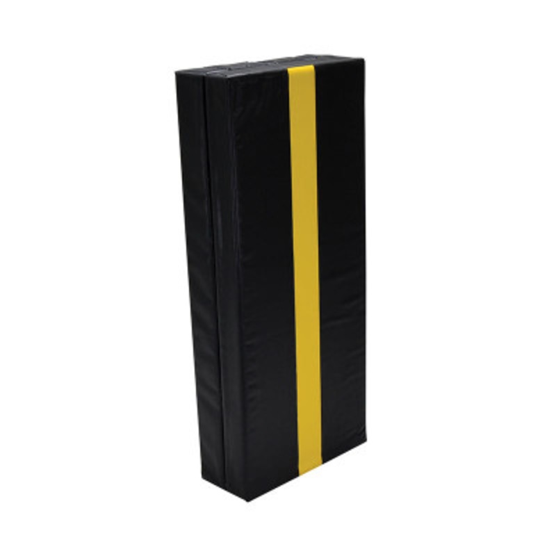 Vinyl Column Protective Pad I-Beam, 3 Ft. x 8in, Black