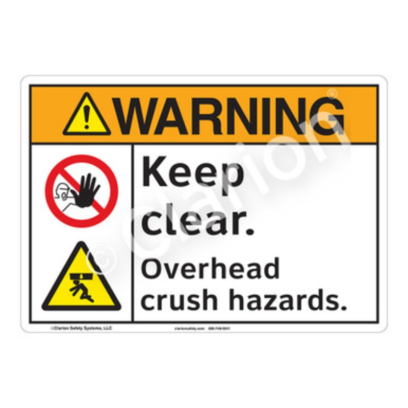Warning Keep Clear Sign (F1248-)