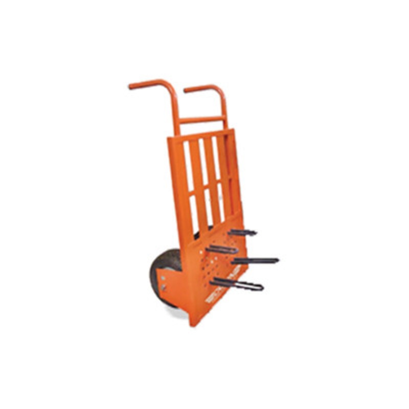 Block and Brick Cart , Wide Tires, w/8in and 14in Forks