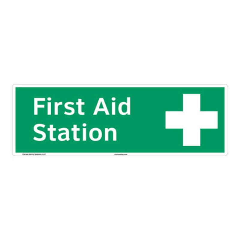First Aid Station Sign (F1056-)