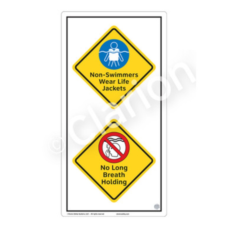 Non-Swimmers Life Jackets Sign (WSS2219-e)