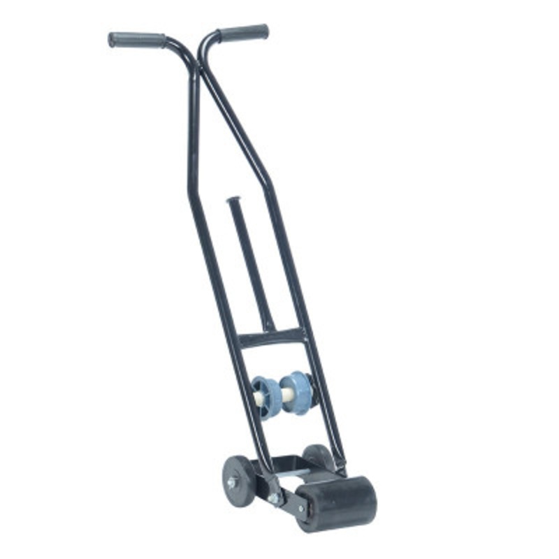 Steel Floor Tape Applicator 6-1/2in Maximum Roll, Black