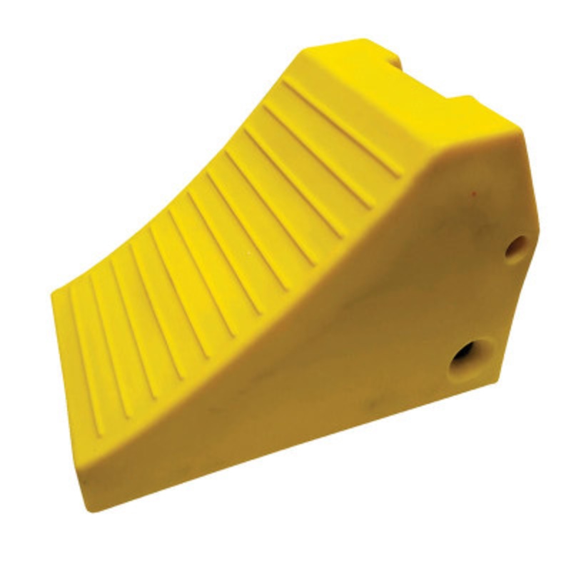 Wheel Chock, 15 x 25 x 16in Tire Overall Depth 165in 400 Ton