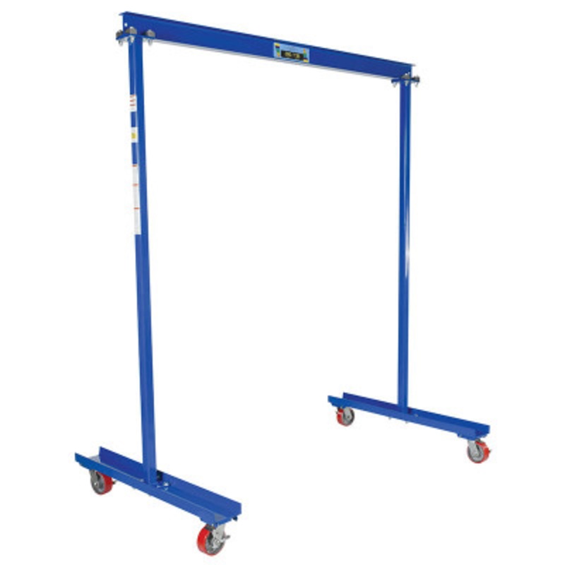 Work Area Gantry Crane 80-3/4 x 47-3/4 x 94in, 600 lb., Blue