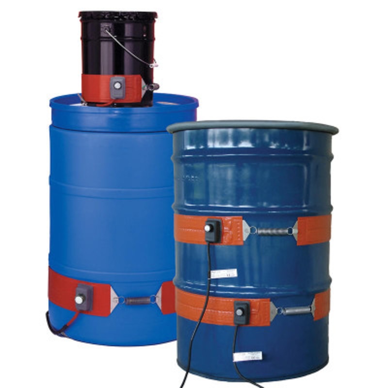 Steel Drum Heater For 15 Gallon Drums, CSA Approved, Red