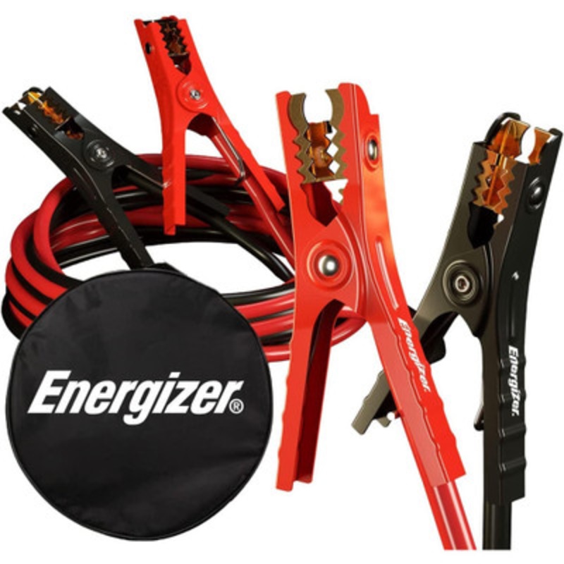 10 Gauge Jumper Cables, Energizer ENB1012, for Car Battery, 12ft