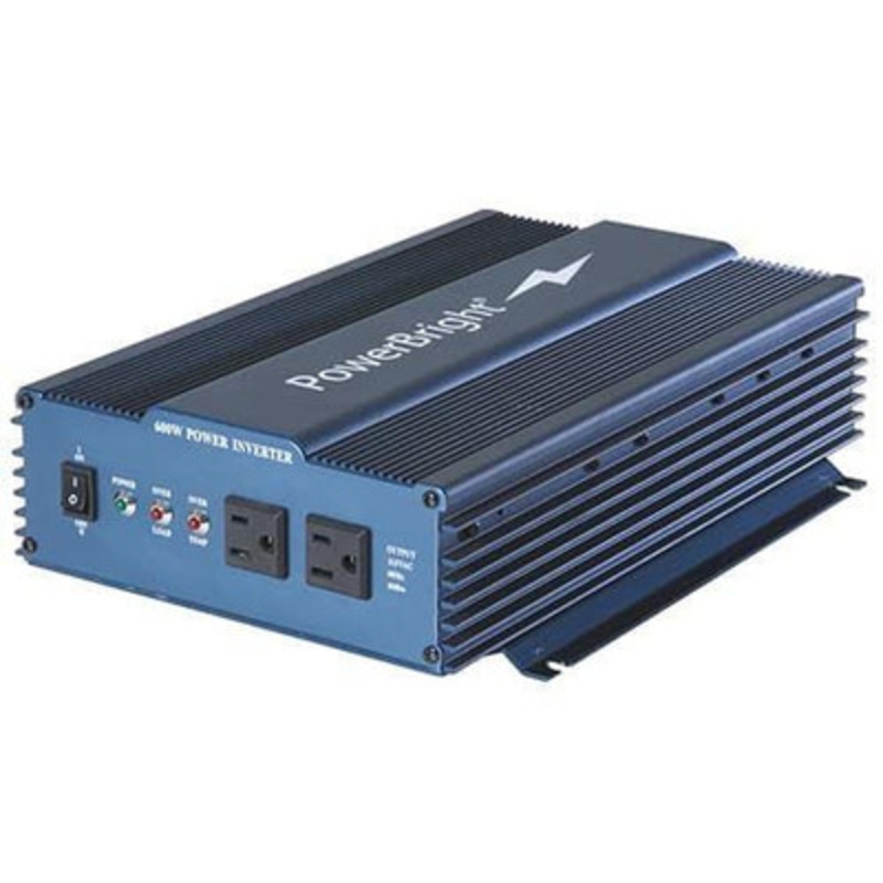 12 Volt Pure Sine Wave Power Inverter, 600 Watt