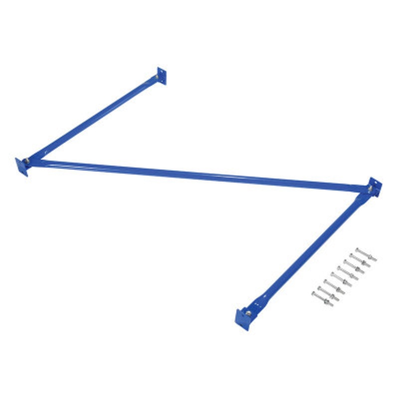 Steel Standard Cantilever Brace Set, 72in x 36in, Blue