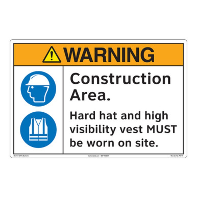 Warning/Construction Area Floor Marker  (FM114-)