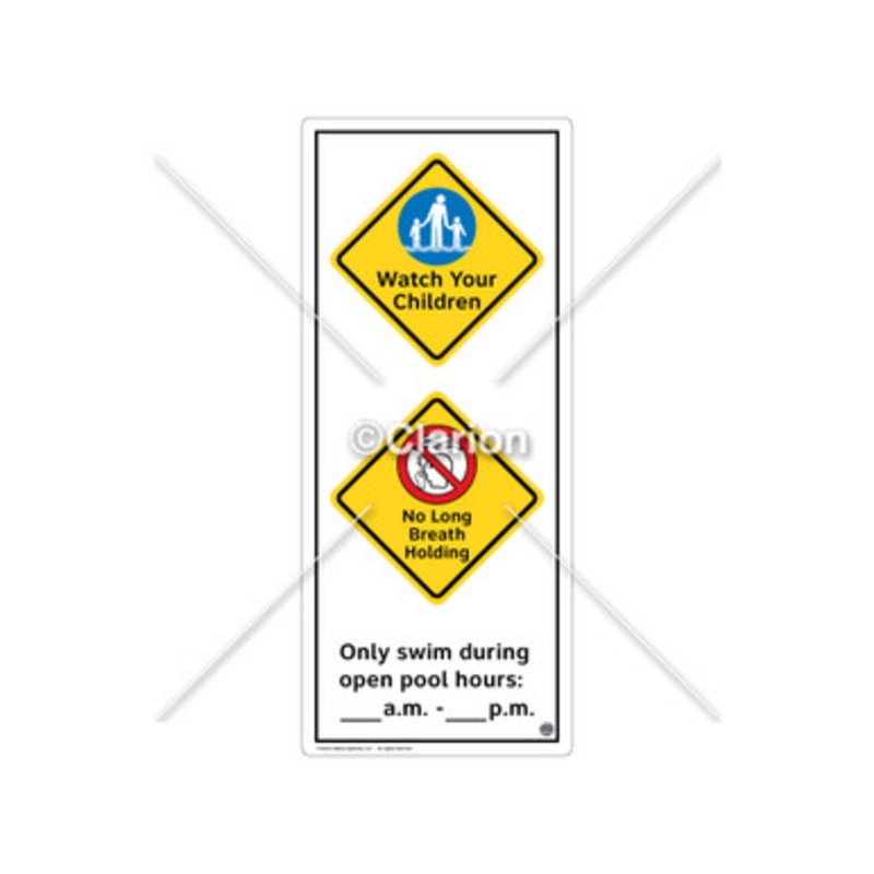 Watch Your Children Sign (WSS2264-e)