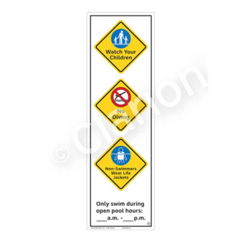 Watch Your Children Sign (WSS2369-e)