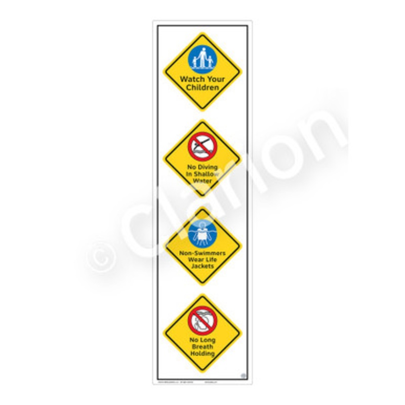 Watch Your Children Sign (WSS2414-e)