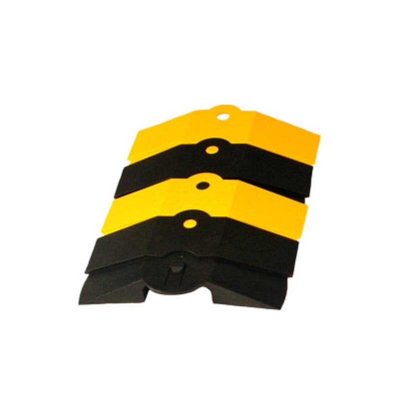 ABS Sidewinder Protector 12 x 9-3/4in 260 lb., Blk / Yellow