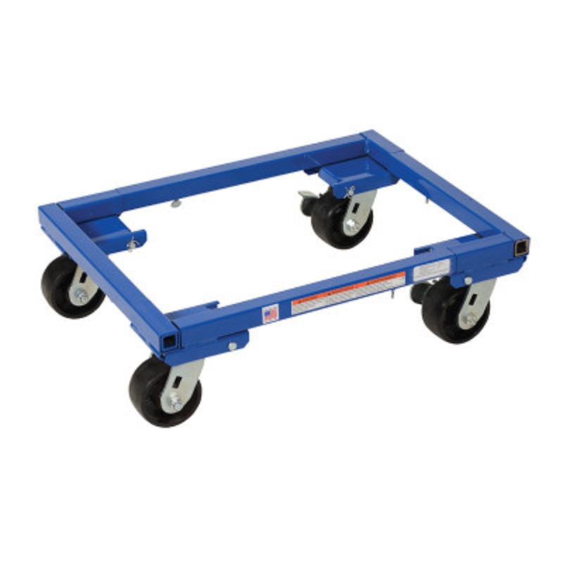 Adjust Tote Dolly W/4 In Casters 16 X 22