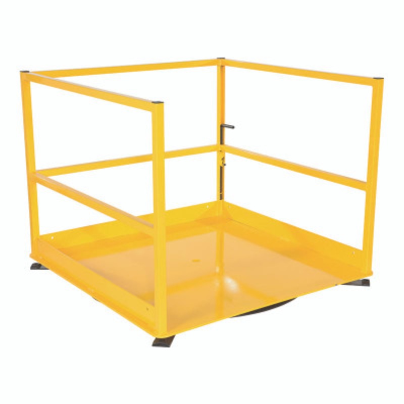 Rotating Mezzanine Safety Gate System, 53 x 53 x 42-3/16in, 5,000lb
