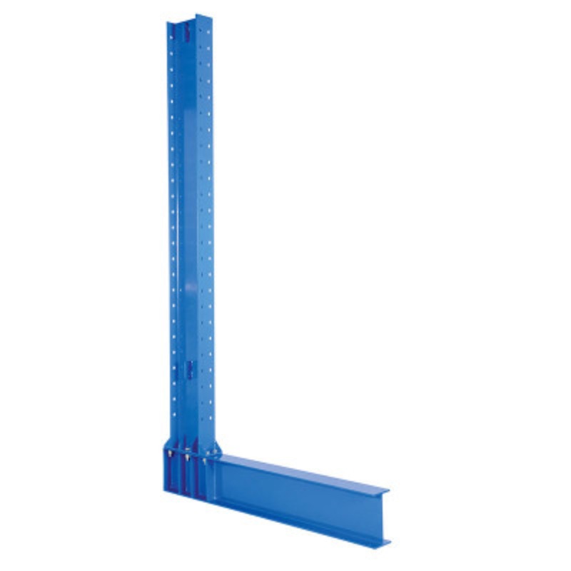 Single Sided Cantilever Upright 18in Arms 8 Ft. 24,700lb, Blue