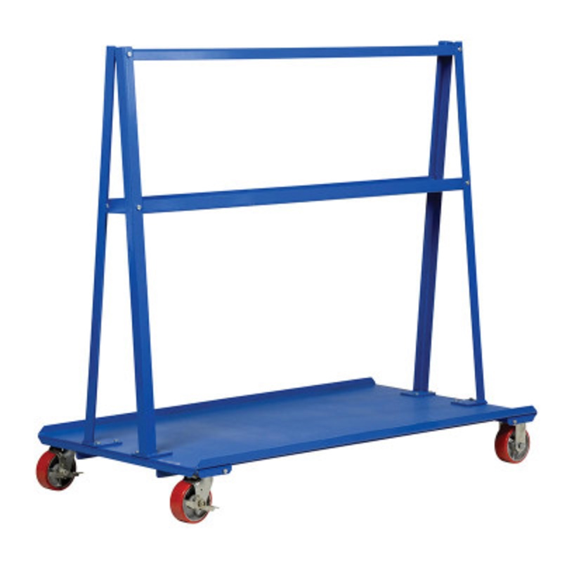 Steel A-Frame Cart 24in x 48in 2,000 lb., Blue