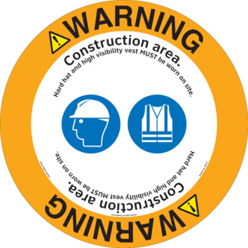Warning/Construction Area Floor Marker  (FM115-)