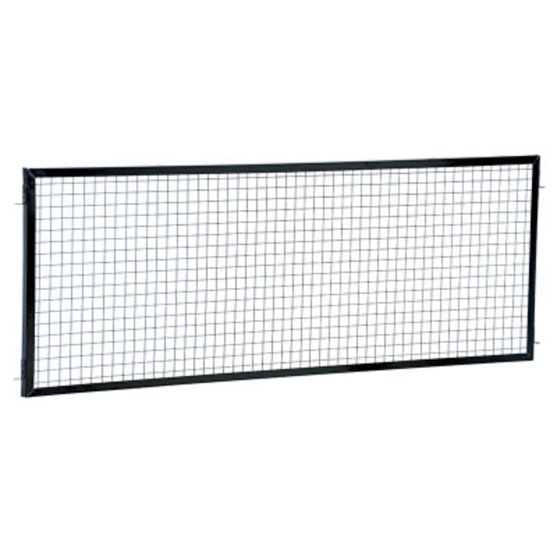 Adjustable Perimeter Guard Panel 3 Ft. x 8 Ft., Blk