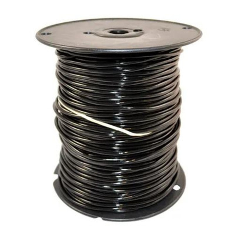 Black #16 AWG PVC Wire, 186ft