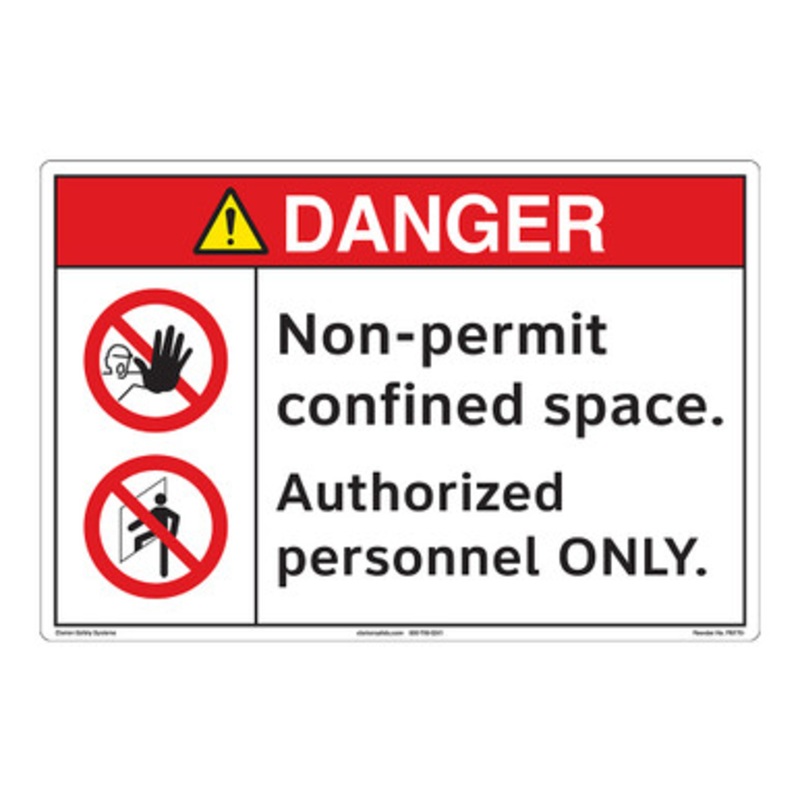 Danger/Non-Permit Floor Marker (FM170-)