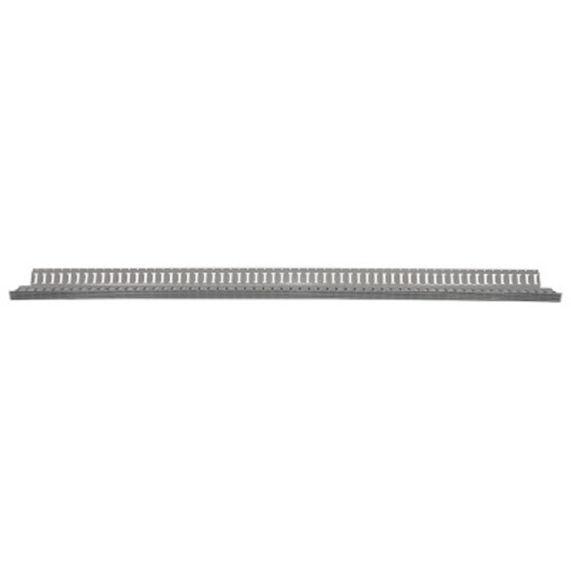 Steel E-Track, 10 Ft. Length, 10 Pack, Gray