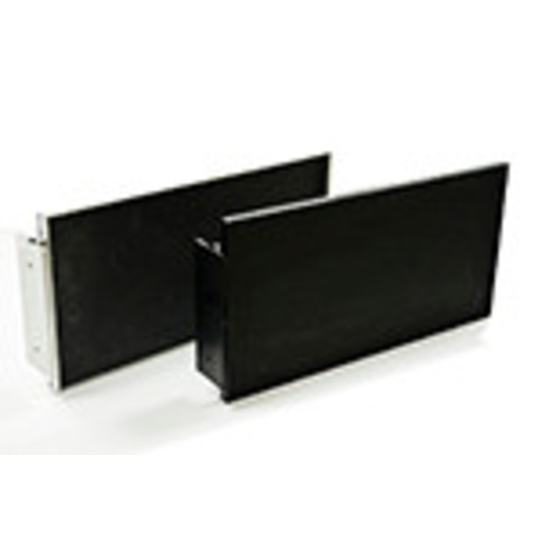 Anodized Satin Aluminum Exit Sign Frame