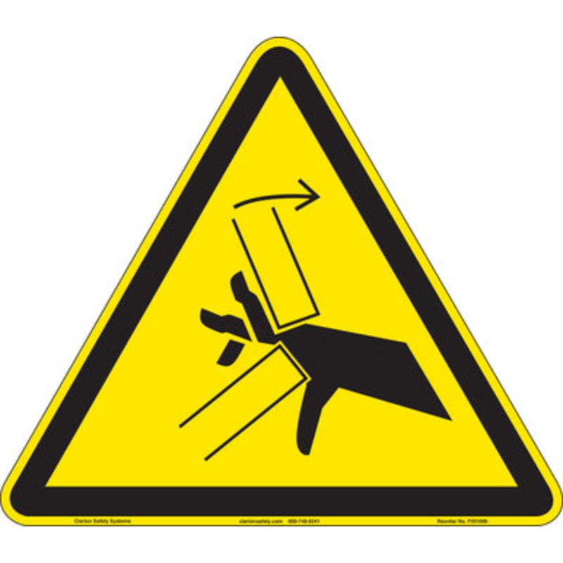 Hand Crush/Pinch Point (FIS1098-)