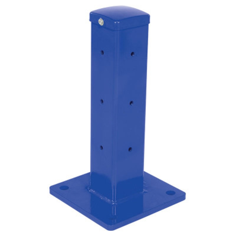 Rigid Tube Post Dropin Style 18in For Guard Rails, Blue