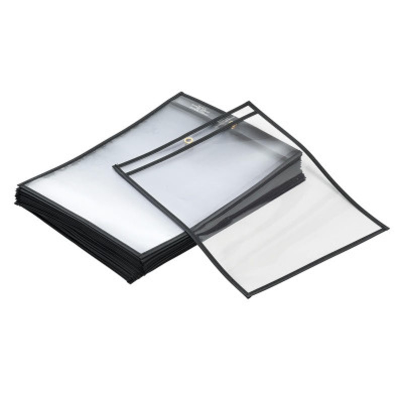 Shop Ticket Holder with Eyelet, 12-3/8 x 9-5/8 x 1/16in (25/Pk)