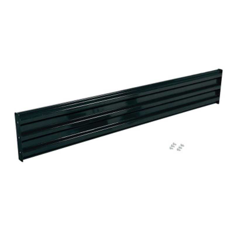 Steel Bolt On Style Guard Rail, 89.875in Length, Black