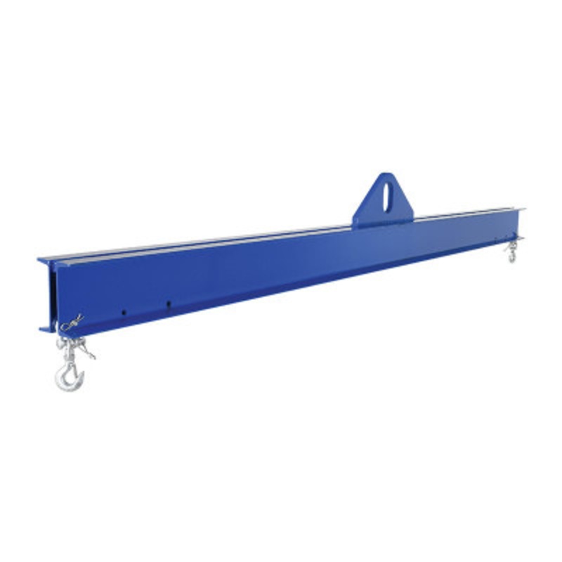 Steel Economy Spreader Beam, 120in Length, 4,000 lb., Blue
