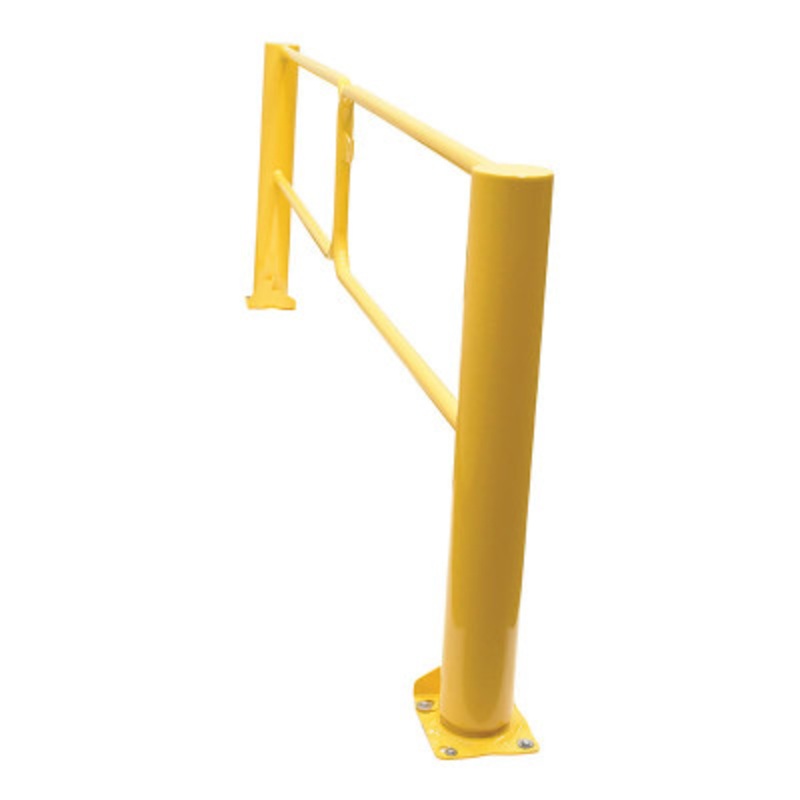 Steel Swivel Dock Gate Pair for 10 Ft. Door, Yellow