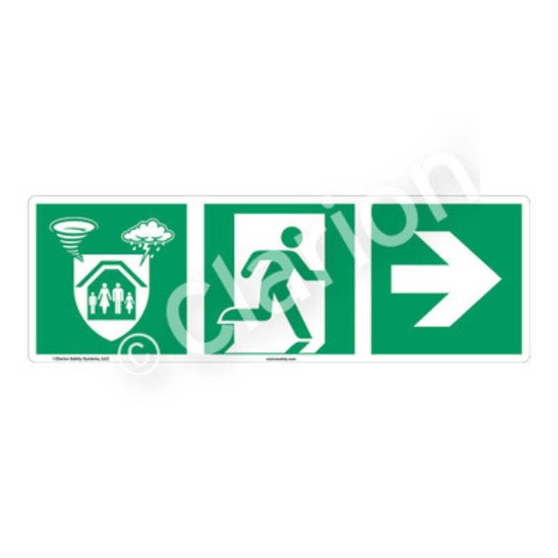 Storm Shelter Sign (F1305-)