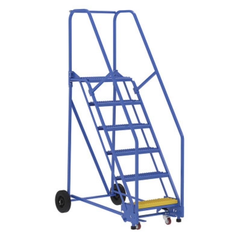 Warehouse Ladder 58 Deg Grip 6-Step 14In